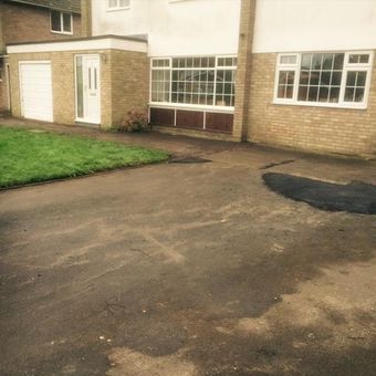 before surface dressing
