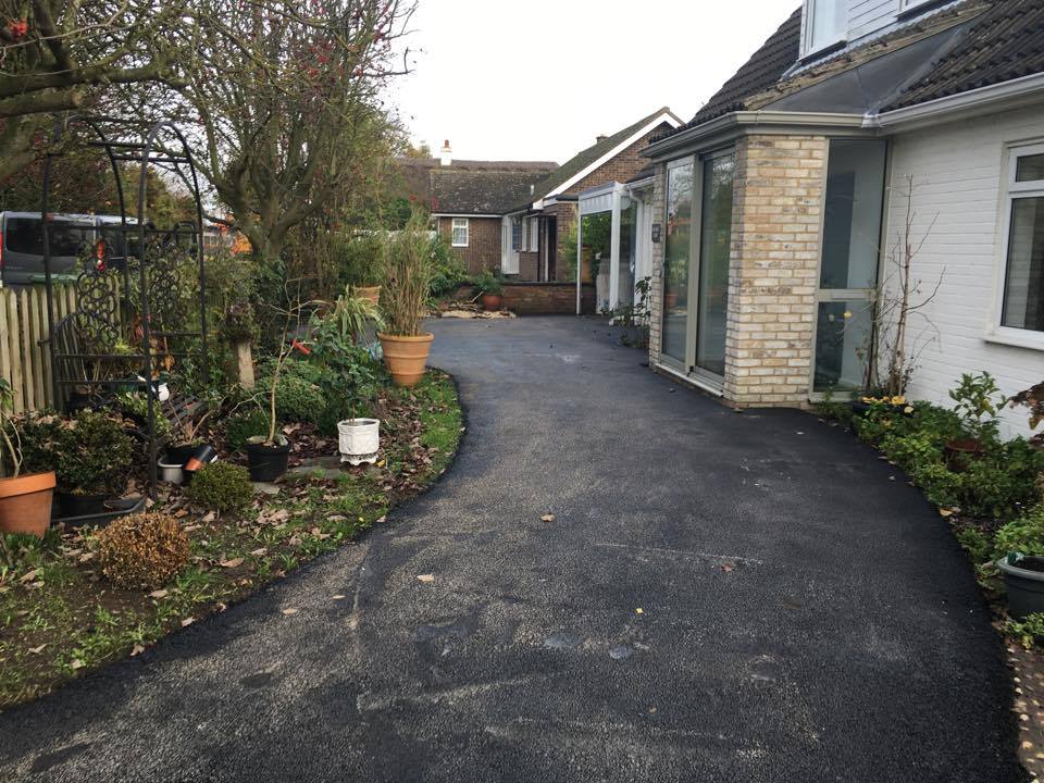 asphalt road
