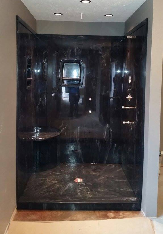 Picture of Marble Showers in Conway and Central Arkansas