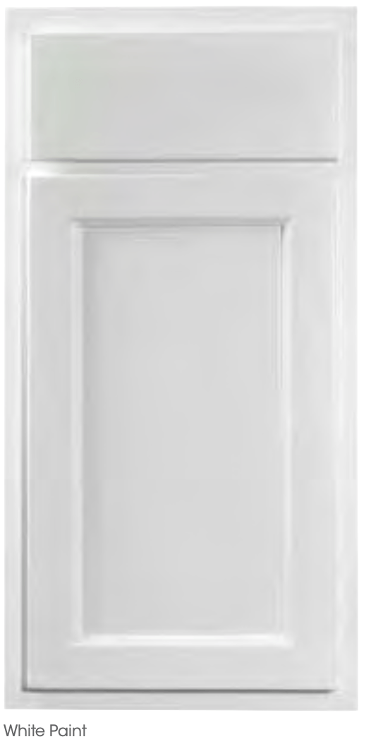 Somerset cabinet door in white paint Wolf Brand Somerset cabinet door in white paint