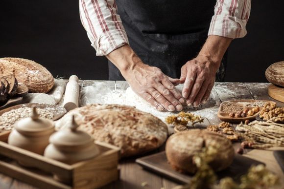 Preparazione del pane e lievitazione naturale