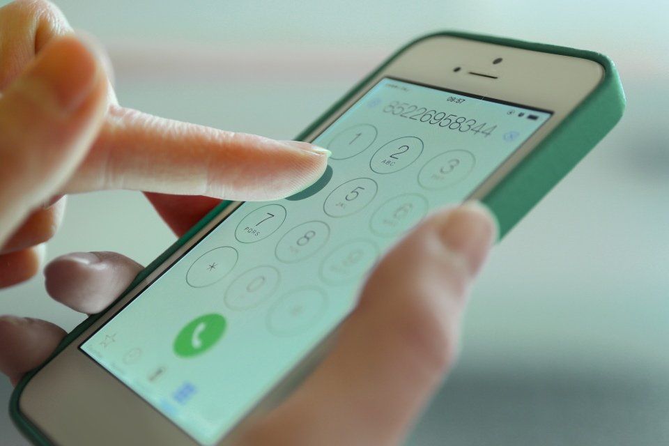 Chiamata con smartphone