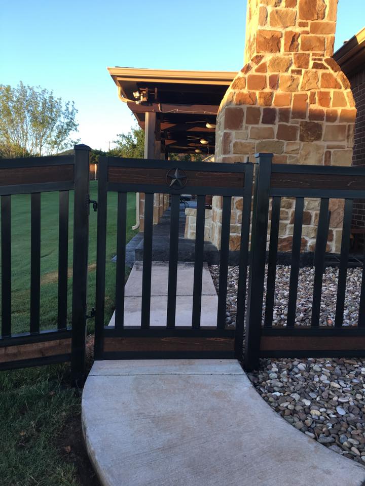 Wrought Iron Metal Fence Contractor Abilene, TX