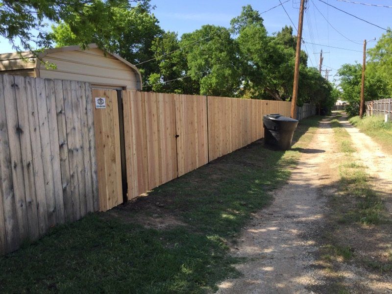 Wood Fence Abilene, TX 16