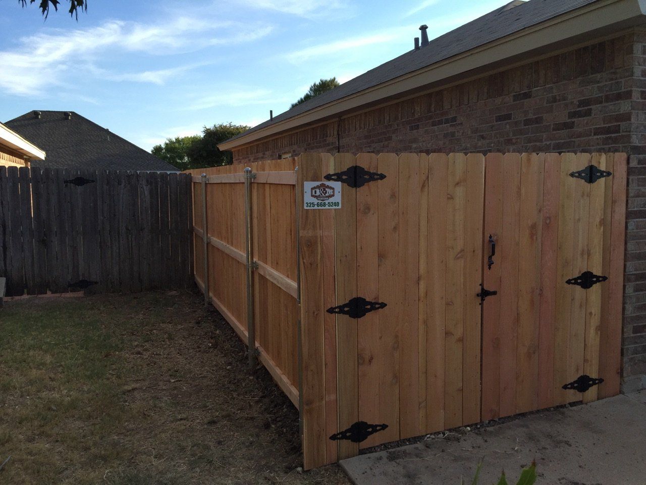 Wood Fence Abilene, TX 30