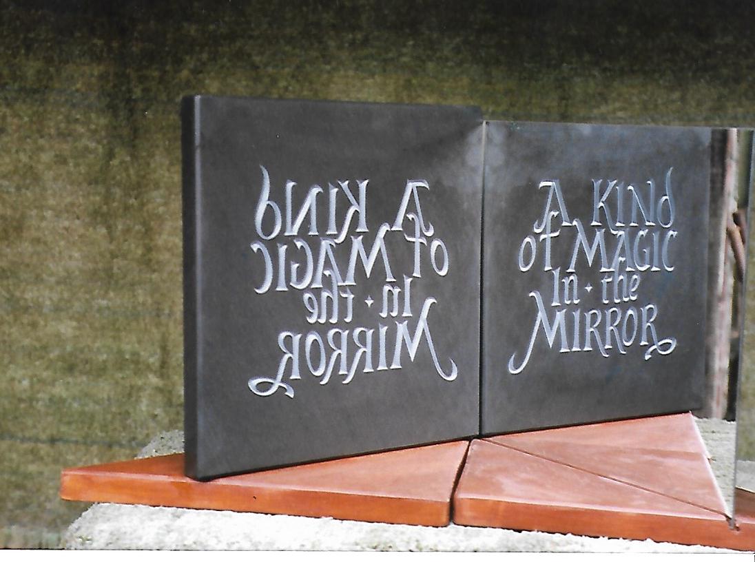 words engraving