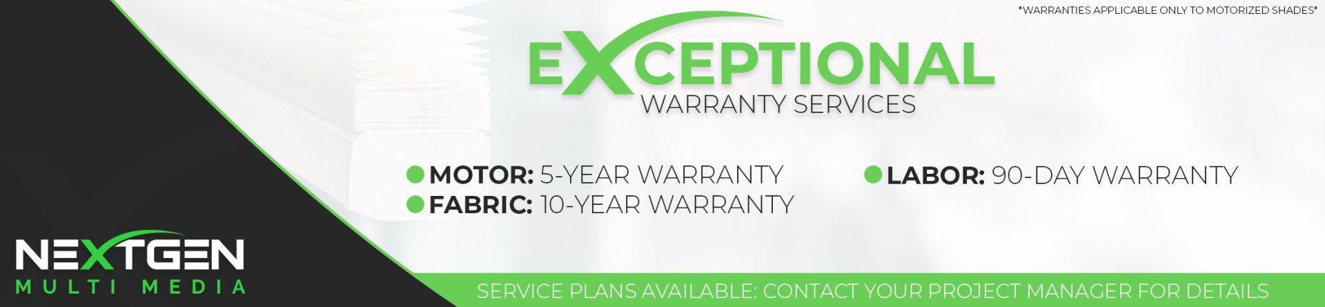 exceptional warranty services