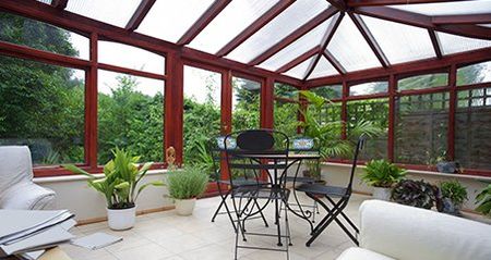 Lean to conservatory