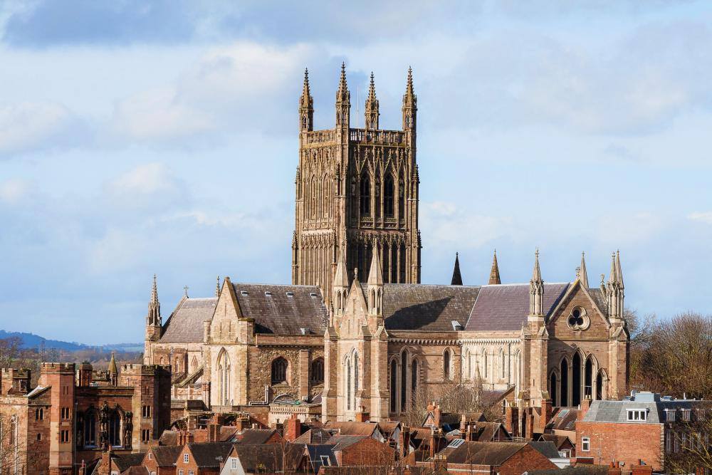 A view of the Worcester cathederal