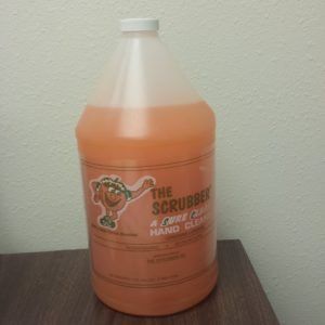 Scrubber Hand Cleaner — Small Bottle of Sure Clean in Lakeland, FL Scrubber Hand Cleaner — Small Bottle of Sure Clean in Lakeland, FL
