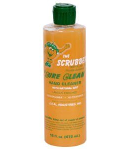 Scrubber Hand Cleaner — Small Bottle of Sure Clean in Lakeland, FL Scrubber Hand Cleaner — Small Bottle of Sure Clean in Lakeland, FL