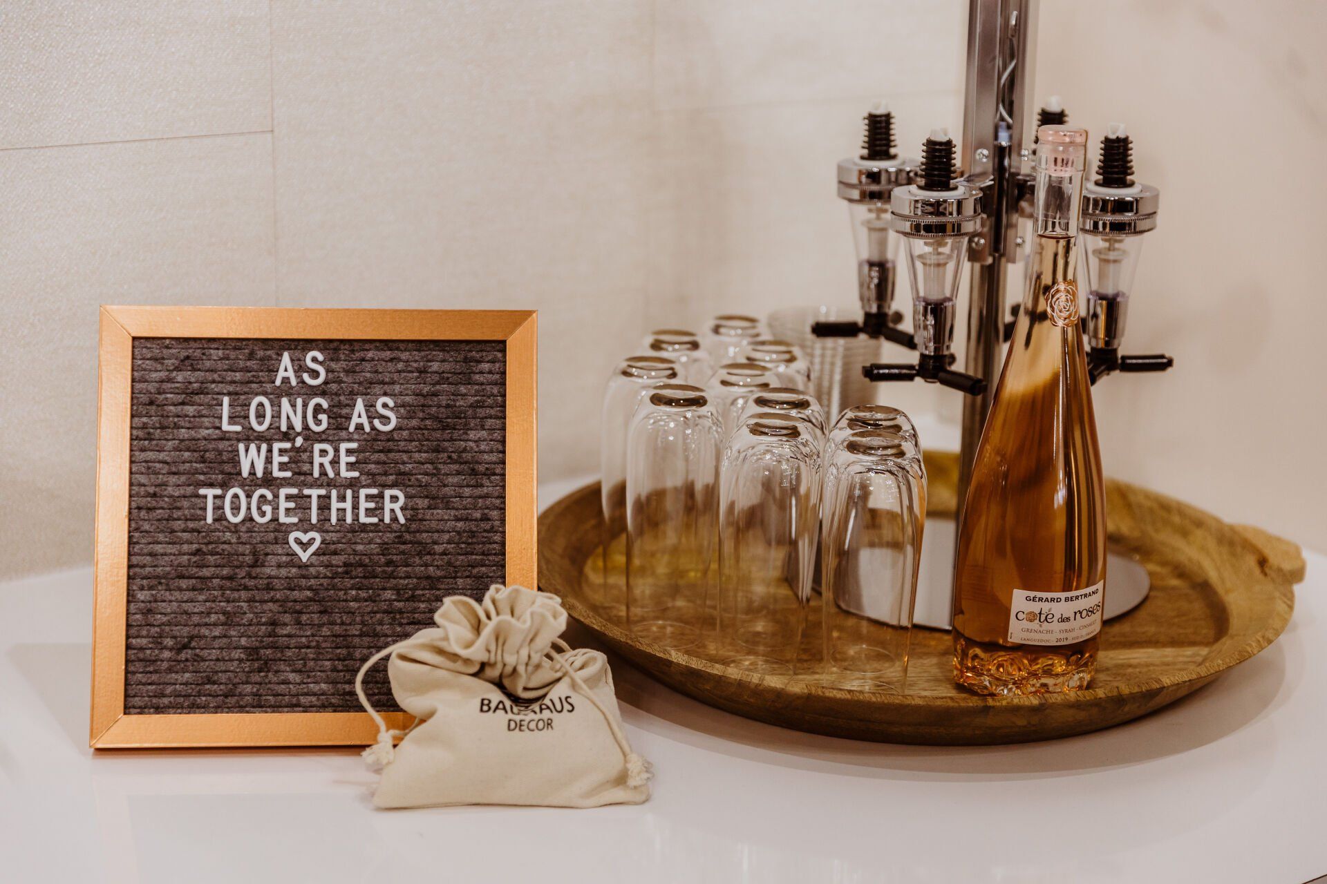 Letterboard with 