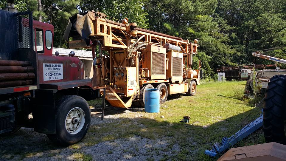 Drilling — Yellow Truck for Drilling in Temple, GA