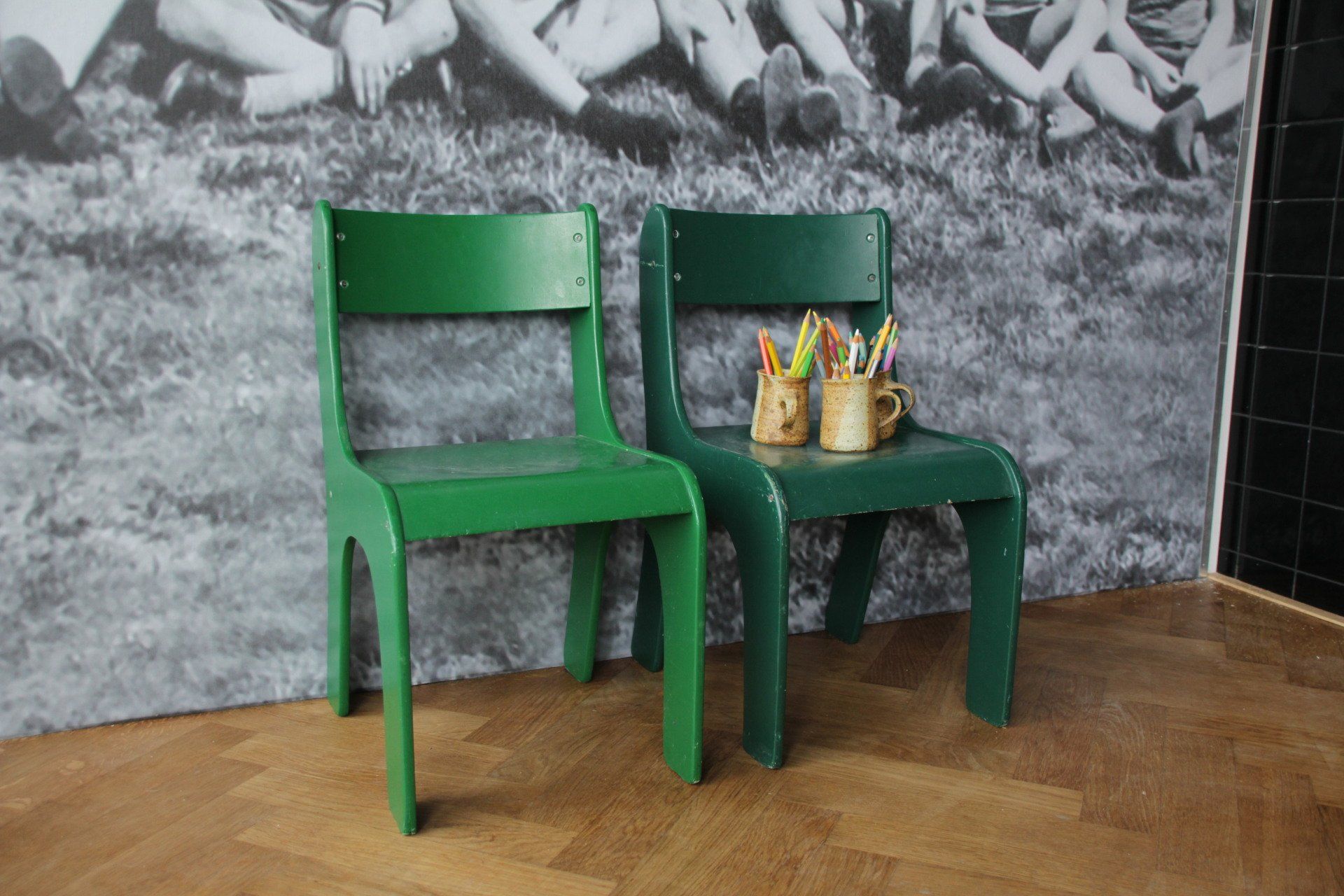 stoeltjes groen
