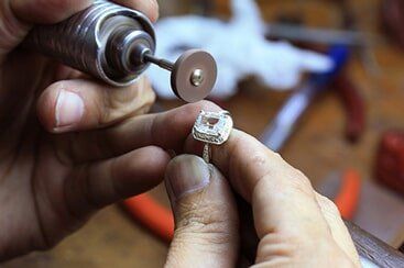Polishing a Ring — Anniversary Rings in Ankeny, IA Polishing a Ring — Anniversary Rings in Ankeny, IA