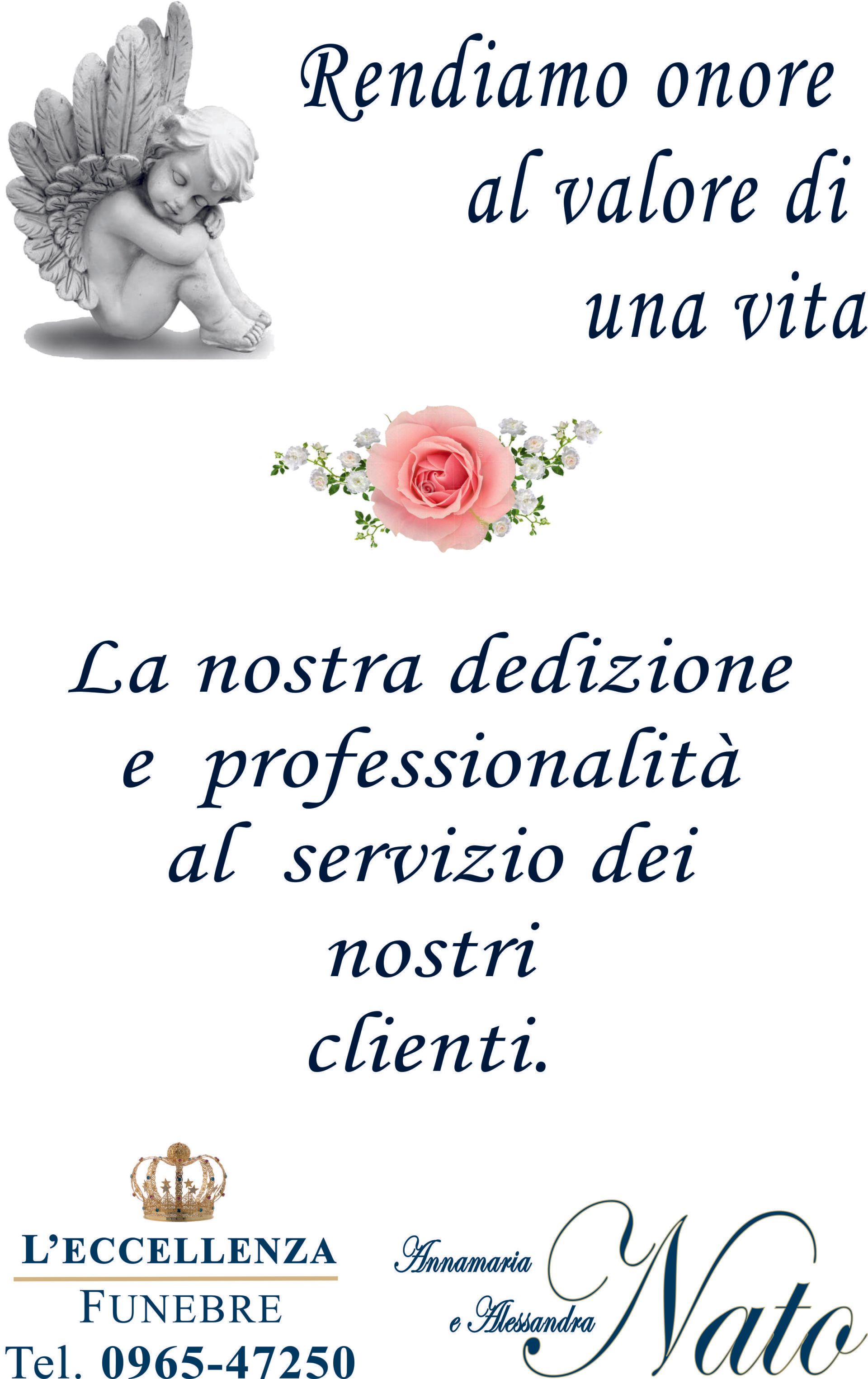 necrologio Vitaresi Francesca