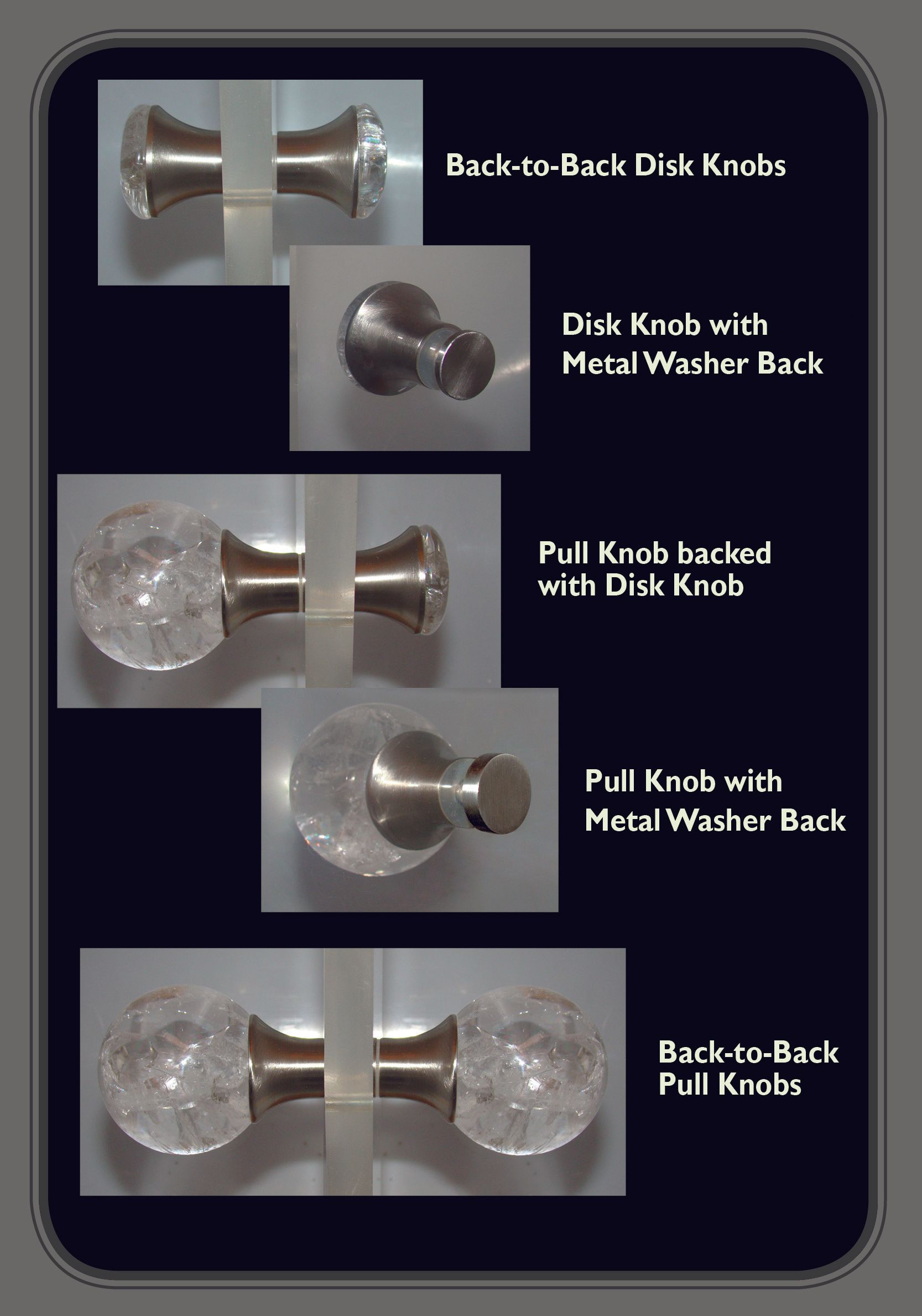 Shower Knob Options