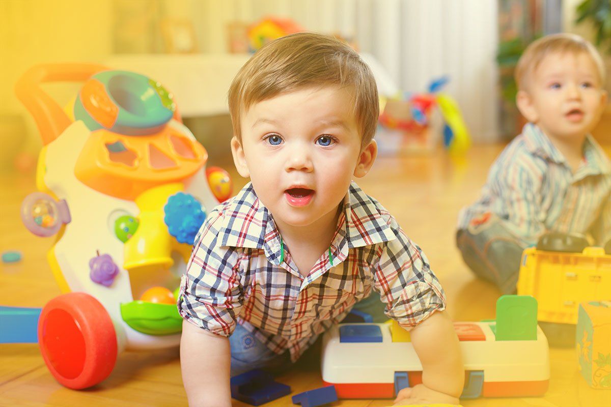 Toddler Crawling