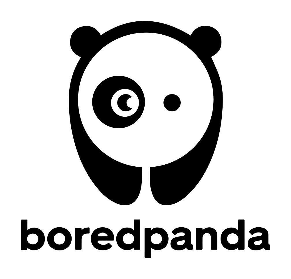 Bored Panda logo: Black and white panda face with 