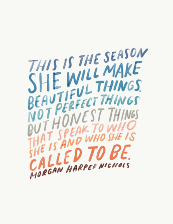 Text in blue, green, and orange reads