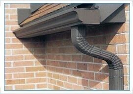 Close Up of New Gutter Close Up of New Gutter