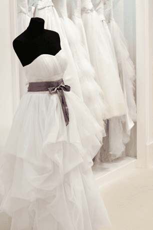 Wedding dress alterations
