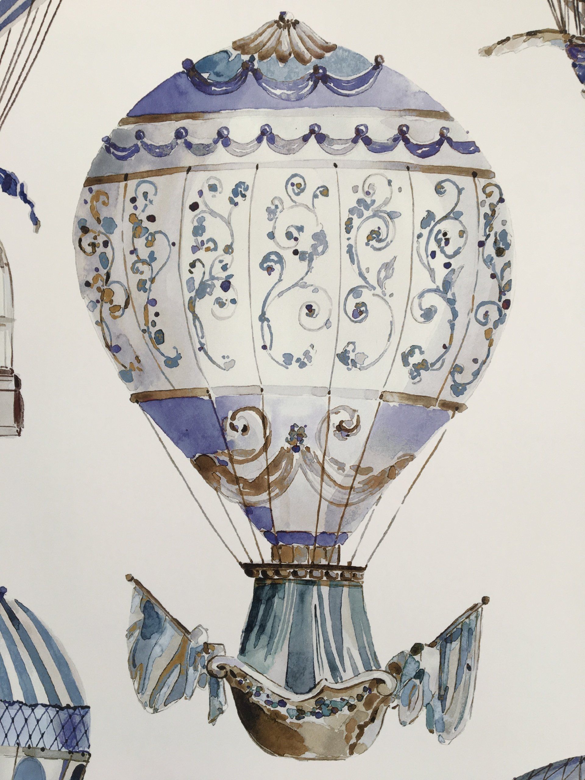 Air balloon Motif
