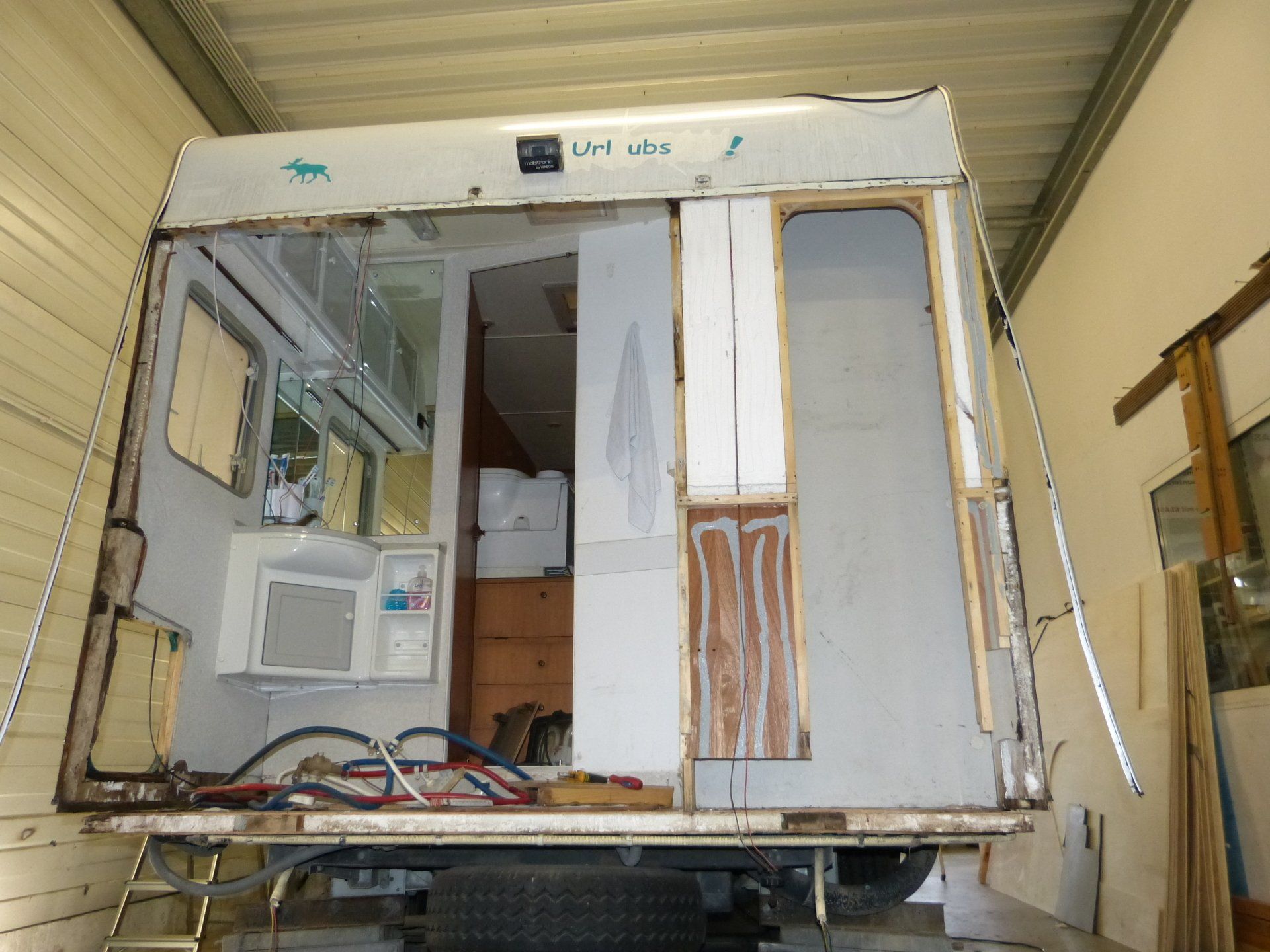 Reparatur von Nässeschaden bei Wohnmobilen und Wohnwagen