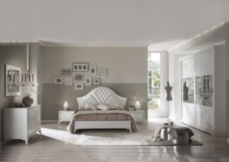 Letto matrimoniale realizzato su misura