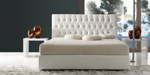 Letto color panna