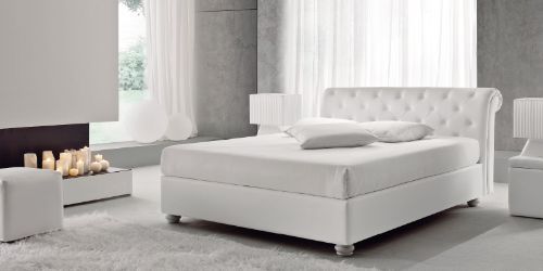 letto bianco