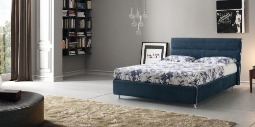 Letto azzurro