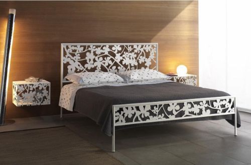 Letto in ferro fantasia