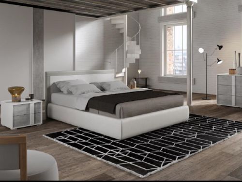 Letto matrimoniale imbottito