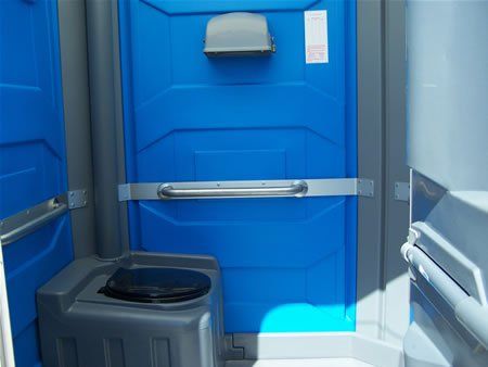 Restroom Rentals — Wheelchair Accessible Restroom Internal in Normal, IL