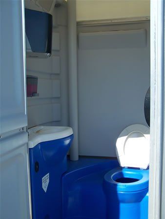 Portable Restroom Rentals — Signature Wedding Unit Internal in Normal, IL