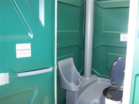 Poly John N3 Restroom —  Internal Of Poly John Restroom in Normal, IL