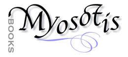 logo editions Myosotis-Books pour publier vos romans, vos poésies et récits de famille