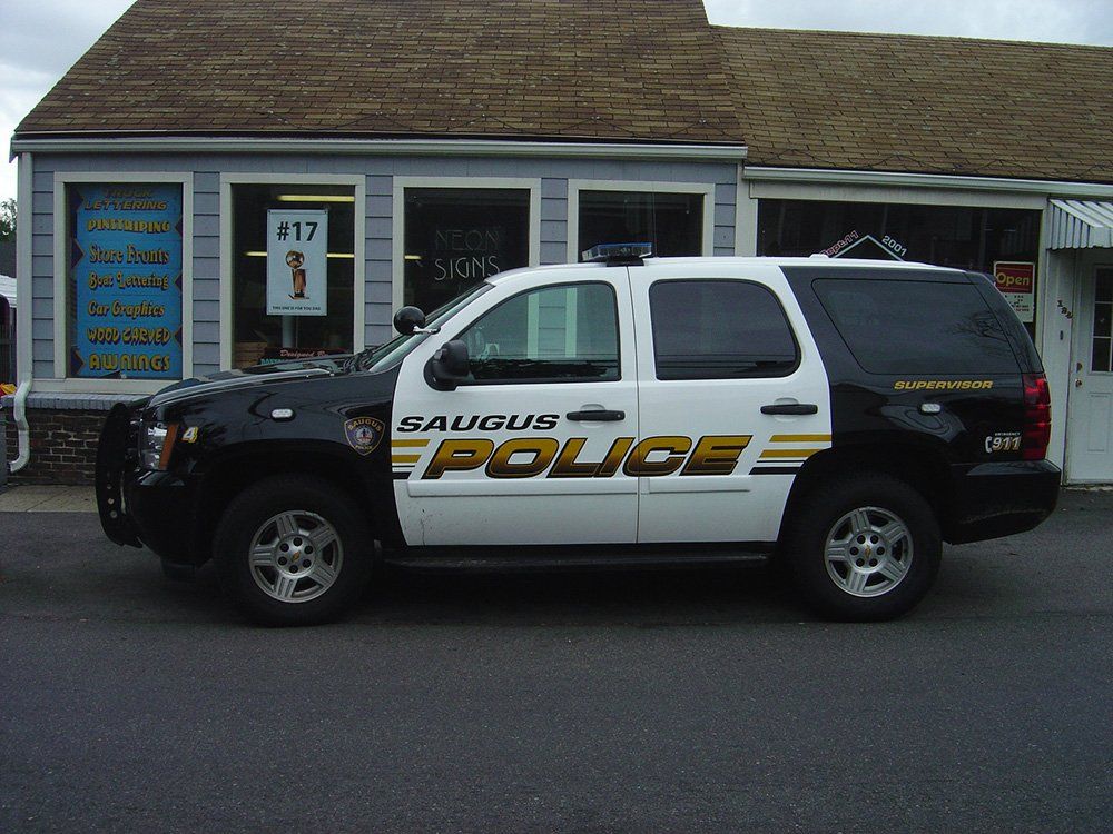 police lettering