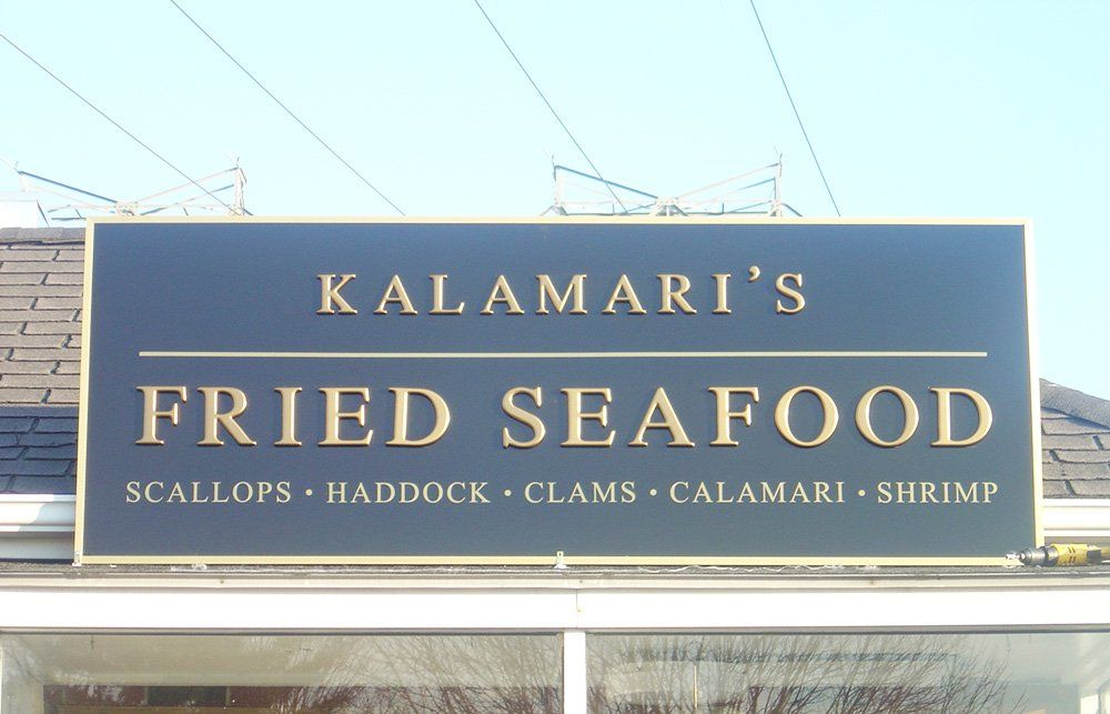 large business sign