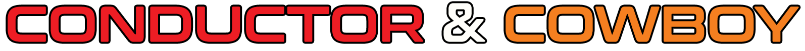 conductor and cowboy logo