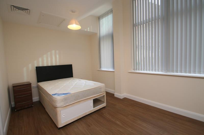 Bloomsbury Court Nottingham apartment bedroom front view