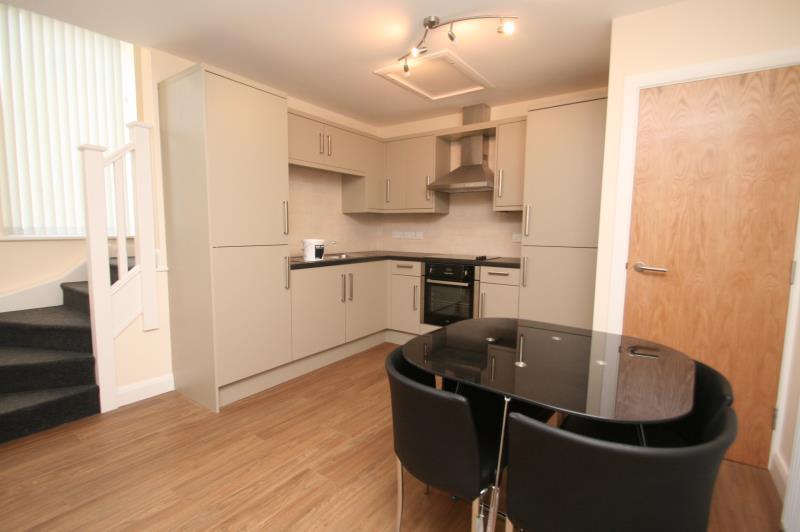 Bloomsbury Court Nottingham apartment open kitchen