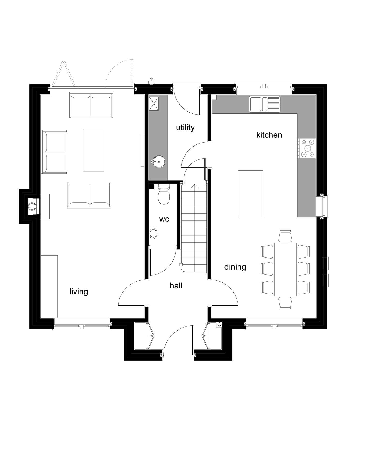 Grange Farm - Plot 5 - Ground Floor