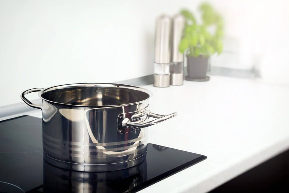 pot on the stove