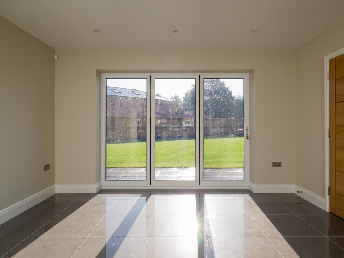 large white door