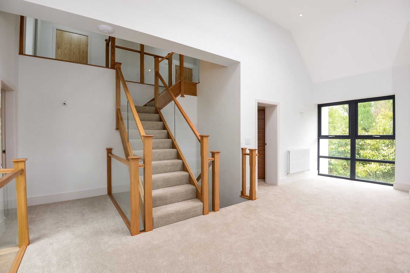 tawnycourt bulcote house wooden staircase to the 1st floor