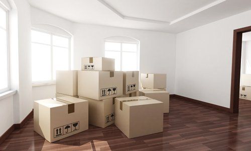 Brown boxes