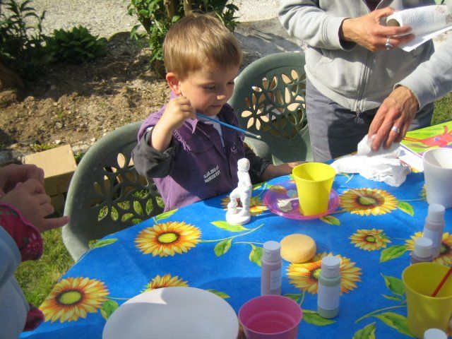 pottery painting La Grange du Moulin holiday accommodation
