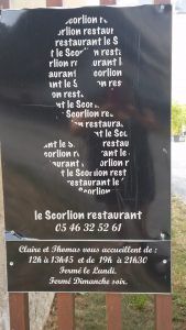 le scorlion restaurant st jean d'angely